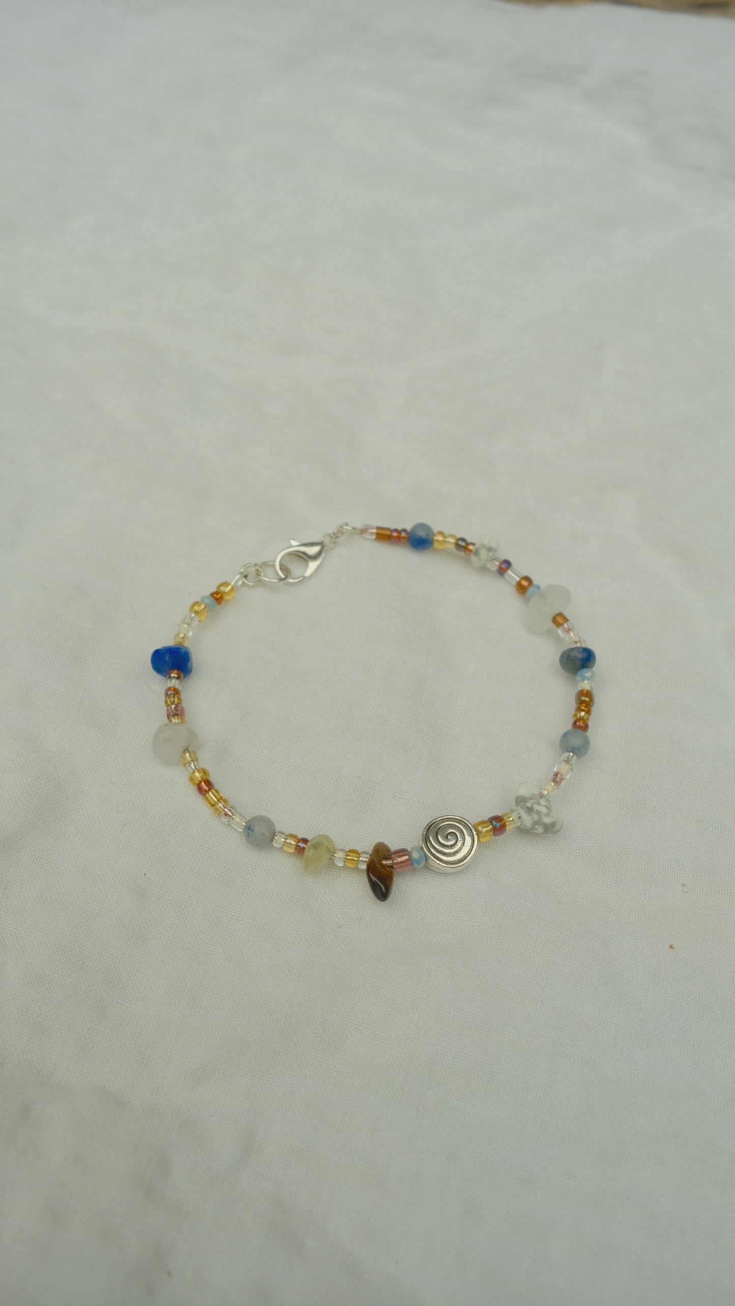 Beaded Spiral Bracelet