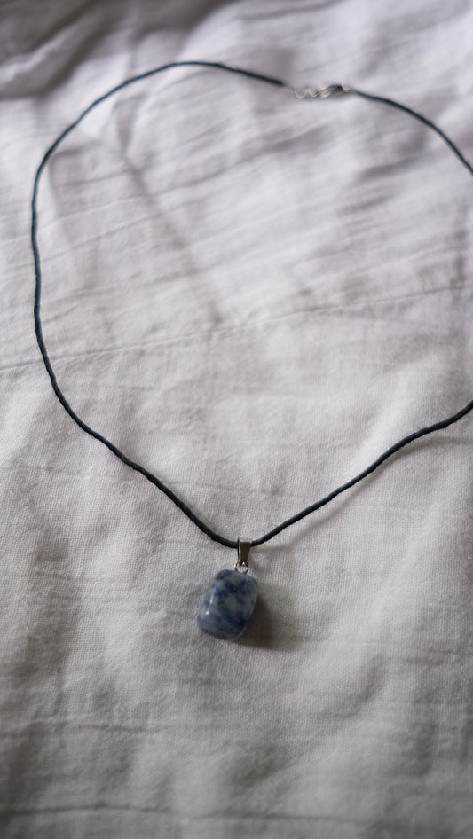 Stone Hemp Necklace